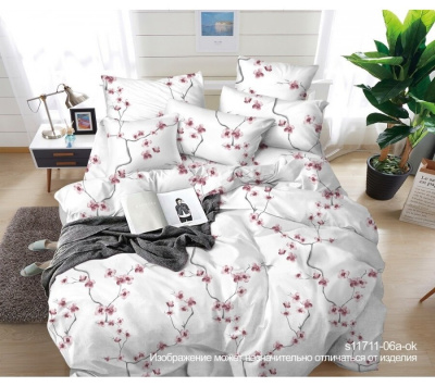 Постельное белье Сакура полисатин ,наволочки 70х70см