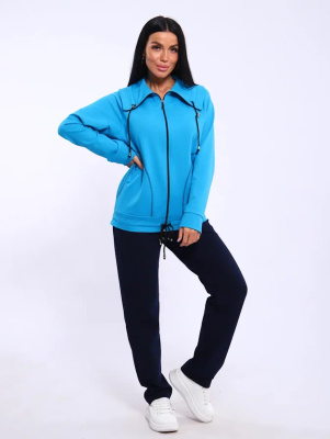 Костюм 19131 бирюзовый